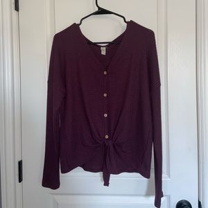 Purple long sleeve